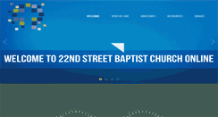 Desktop Screenshot of 22church.com